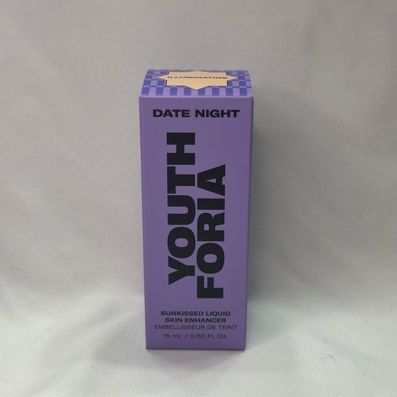 Youth Foria Date Night Liquid Skin Enhancer • Sunkissed Glow • 15 mL • Brand New - Picture 2 of 3